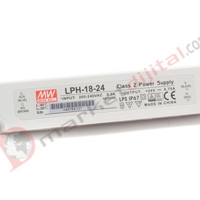 LPH-18-24 24 Volt 0.75 Amper IP67 Meanwell