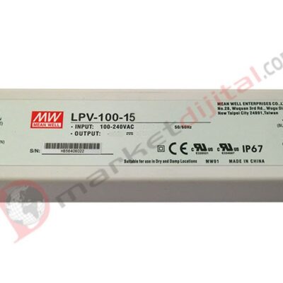 LPV-100-15 15 Volt 6.70 Amper IP67 Meanwell