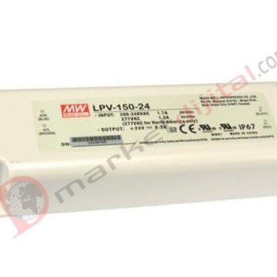 LPV-150-24 24 Volt 6.30 Amper IP67 Meanwell